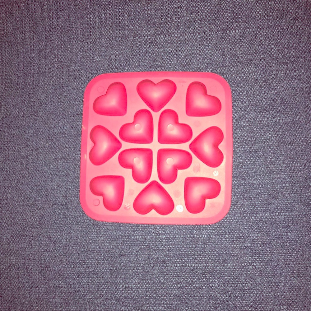 Heart shape ice cube mold